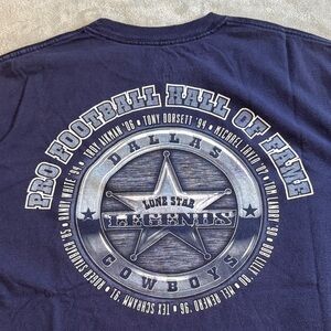 Reebok Navy Blue Dallas Cowboys Tee